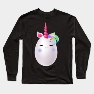 Easter Unicorn Egg Long Sleeve T-Shirt